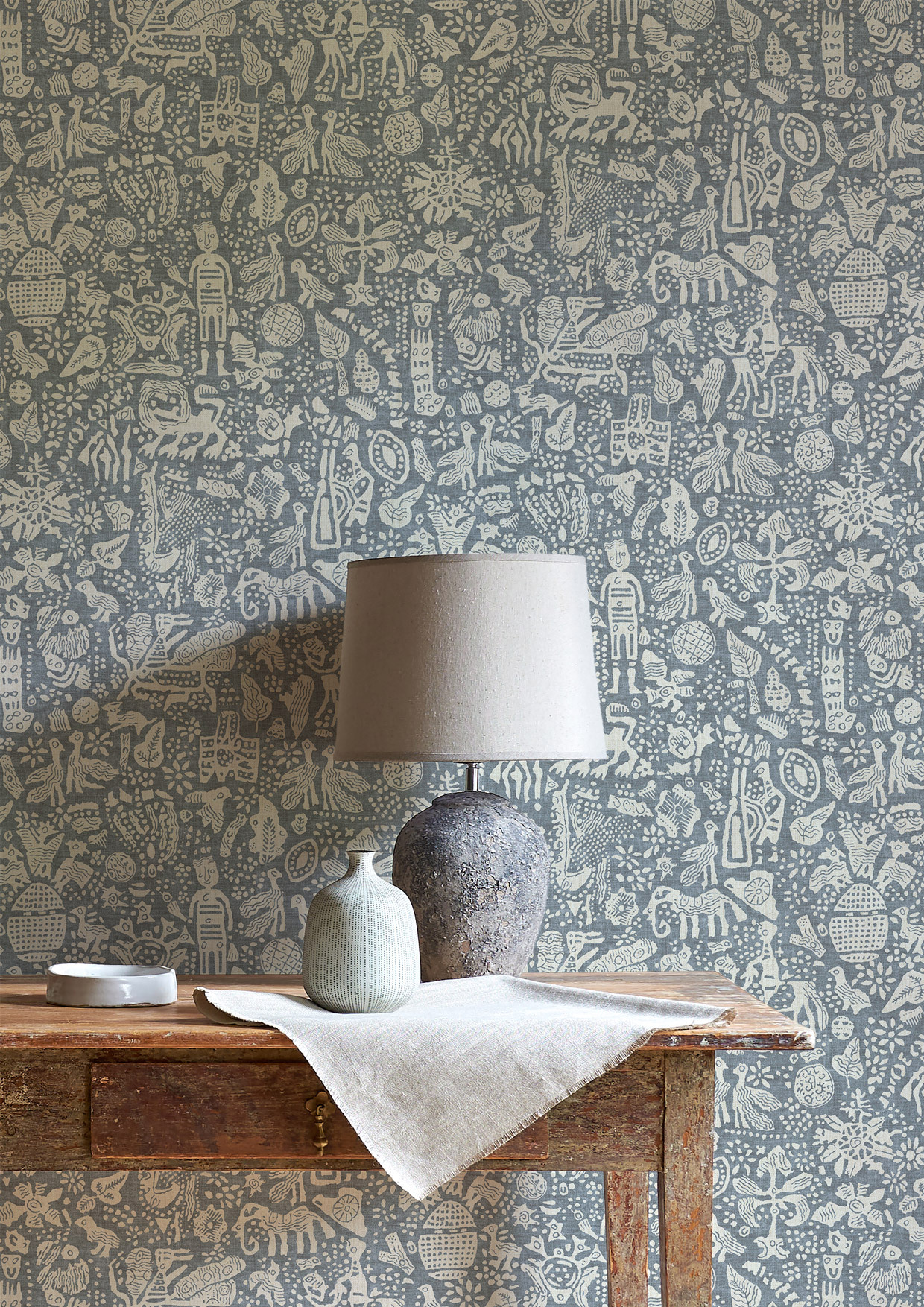 minna maze wallpaper lewis and wood